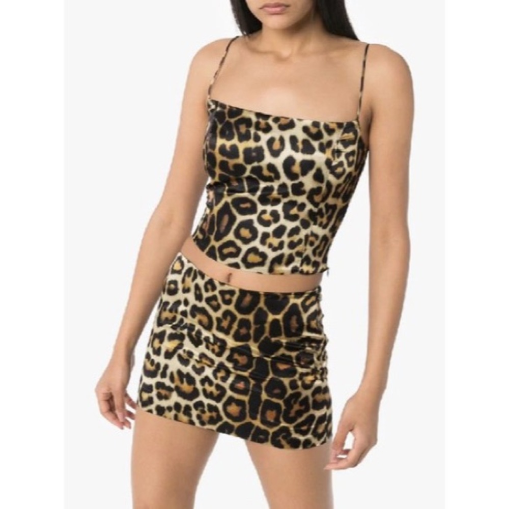 NWT GAUGE81 Sakai Silk Top in Leopard - Picture 3 of 8